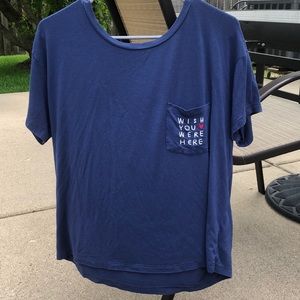 Blue American Eagle Shirt